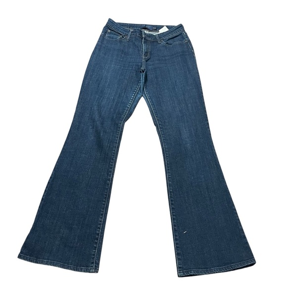Vintage Levi's Women’s Denim Curve Dark Flare Jeans Size 8 2000s western - Picture 1 of 8